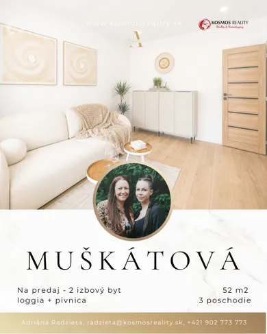 Mieszkania na sprzedaż, 2-pokojowe, Košice-Západ · €219 000