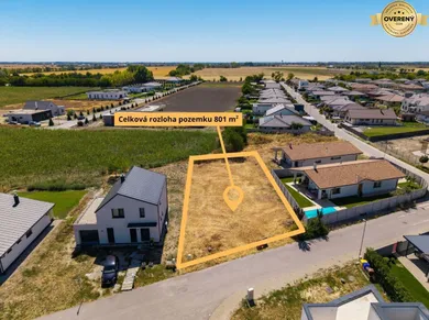 Na predaj pozemok, 801 m², Kvetoslavov