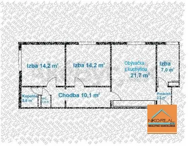 Mieszkania na sprzedaż, 4-pokojowe, Bratislava-Ružinov · €302 900