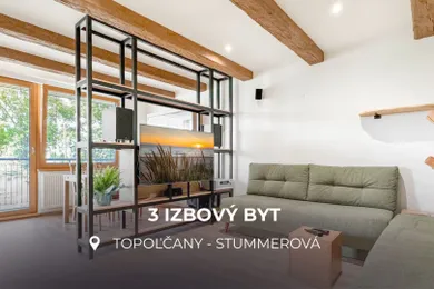 Mieszkania na sprzedaż, 3-pokojowe, Topoľčany · €155 000