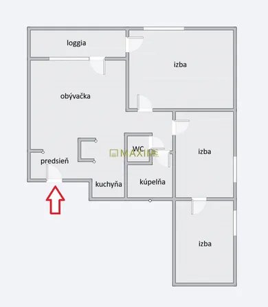 Na predaj 4-izbový byt, 95 m², Bratislava-Nové Mesto, Nová Rožňavská