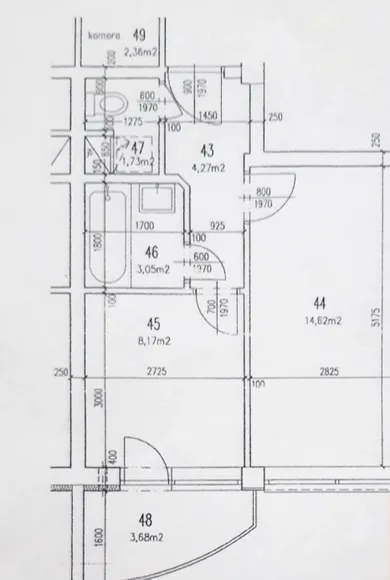 Na predaj 1-izbový byt, 35 m², Bratislava-Podunajské Biskupice