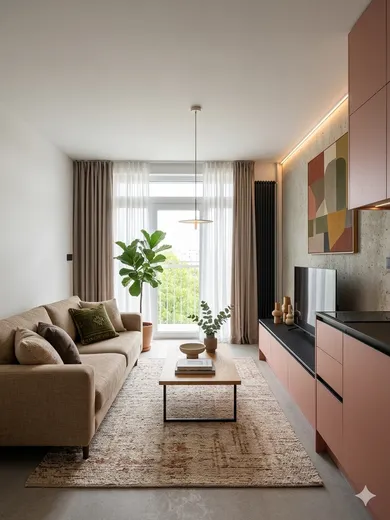Mieszkania na sprzedaż, 1-pokojowe, Košice-Západ · €123 990
