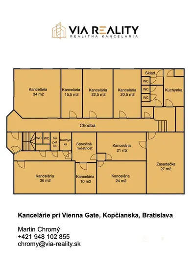 Na prenájom objekt v Bratislava-Petržalka · €2 400 · Čiastočná rekonštrukcia