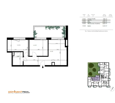 Na predaj 2-izbový byt, 55 m², Bratislava-Ružinov, Teslova