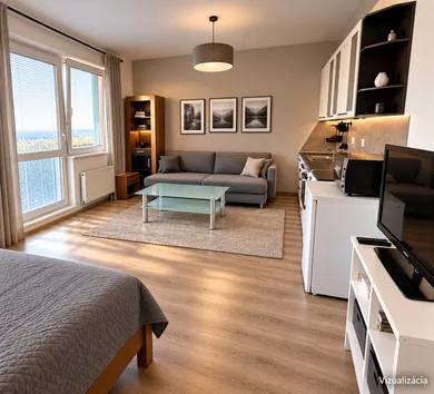 Byty na predaj 1-izbový, Bratislava-Dúbravka · €189 000