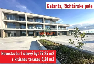 Mieszkania na sprzedaż, 1-pokojowe, Galanta · €98 770