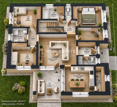 Na predaj 5-izbový dom, 131 m², Trenčianske Teplice