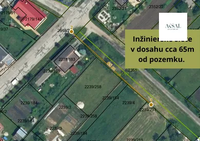 Na predaj pozemok, 817 m², Nitra, Čabajská