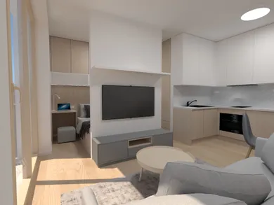 Na predaj 1-izbový byt, 34 m², Bratislava-Ružinov, Mlynské nivy