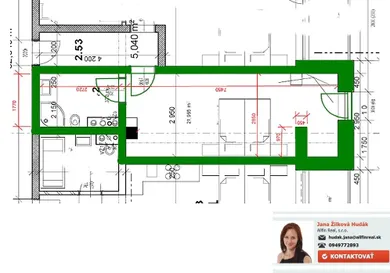 Na predaj 1-izbový byt, 27 m², Prešov, Baštová