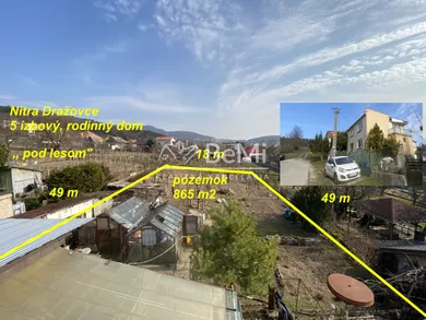 Domy na predaj 5-izbový, Nitra · €220 000