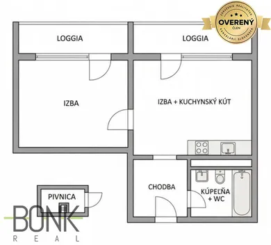 Byty na predaj 2-izbový, Bratislava-Petržalka · €215 000