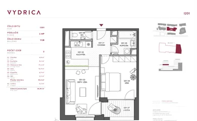Na prenájom byt v Bratislava-Staré Mesto · €1 500 · Novostavba