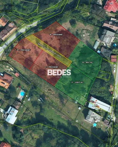 Na predaj pozemok, 96 m², Handlová, Nová Lehota