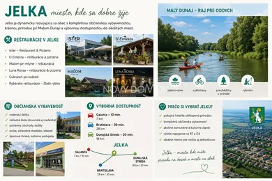 Na predaj 4-izbový dom, Jelka, Jókaiho