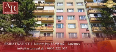 Byty na predaj 1-izbový, Lučenec · €44 900
