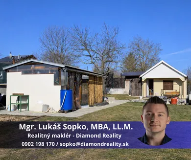 Rekreačné domy na predaj 1-izbový, Košice-Košická Nová Ves · €59 999