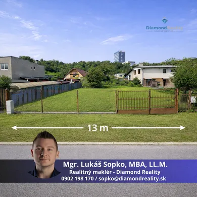 Pozemky na predaj, Košice-Sever · €199 990
