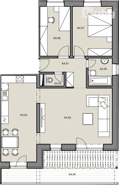 Na predaj 3-izbový byt, 78 m², Martin, Ruppeldtova