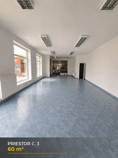 Na prenájom komerčné, 78 m², Topoľčany