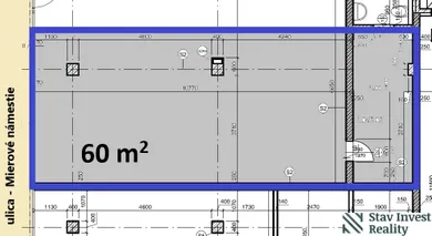 Na prenájom komerčné v Senec · €1 180 · Pôvodný stav