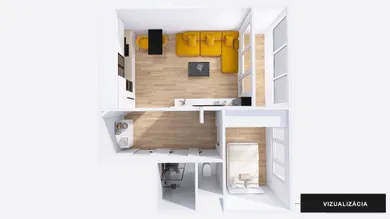 Na predaj 2-izbový byt, 39 m², Košice-Staré Mesto, Štítová