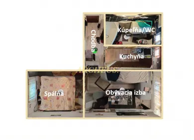 Na predaj 2-izbový byt, 50 m², Giraltovce, Dukelská