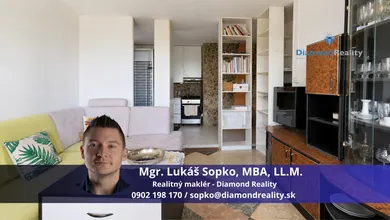 Mieszkania na sprzedaż, 3-pokojowe, Košice-Západ · €184 000