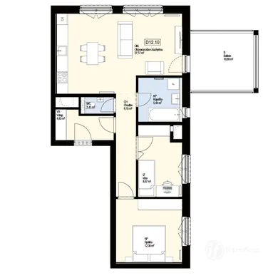 Byty na predaj 3-izbový, Kysucké Nové Mesto · €215 000