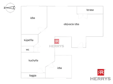 Na prenájom byt v Bratislava-Staré Mesto · €1 100 · Pôvodný stav