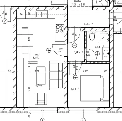 Na predaj 2-izbový byt, 36 m², Veľká Lomnica, Smreková