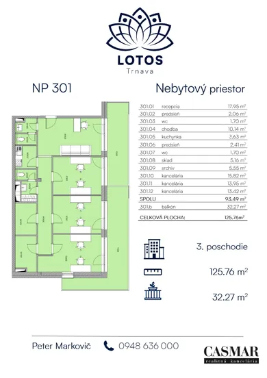 Na predaj komerčné v Trnava · €319 900 · Vo výstavbe