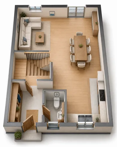 Na predaj dom v Dolný Bar · €165 000 · Novostavba