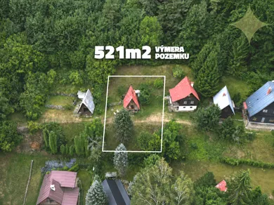 Na predaj rekreačný dom, 39 m², Vyhne
