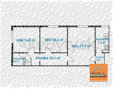 Mieszkania na sprzedaż, 3-pokojowe, Bratislava-Ružinov · €299 900