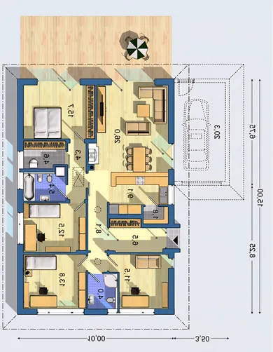 Na predaj dom v Ruskov · €299 000 · Novostavba