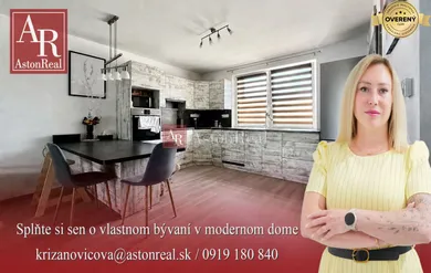Domy na predaj 4-izbový, Púchov · €229 000