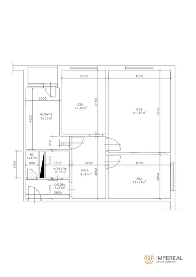 Byty na predaj 3-izbový, Bratislava-Petržalka · €288 000