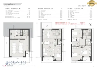 Na predaj dom, 234 m², Bratislava-Nové Mesto, Jaskový rad