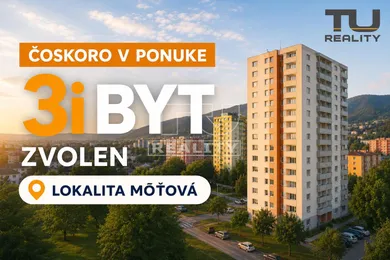 Byty na predaj 3-izbový, Zvolen · €138 000