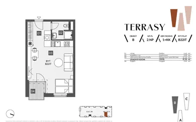 Na predaj 1-izbový byt, 41 m², Bratislava-Rača, Karpatské námestie