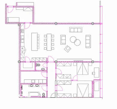 Na predaj 4-izbový byt, 152 m², Bratislava-Staré Mesto, Dunajská