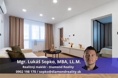Mieszkania na sprzedaż, 3-pokojowe, Košice-Západ · €245 000