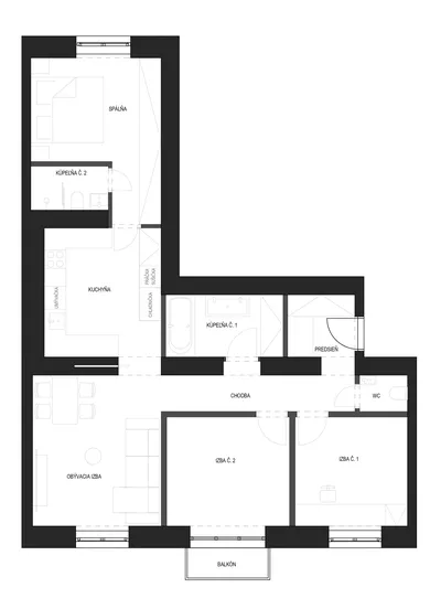 Na predaj 4-izbový byt, 82 m², Bratislava-Ružinov, Miletičova