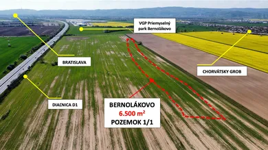 Działki na sprzedaż, Bernolákovo · €17 500