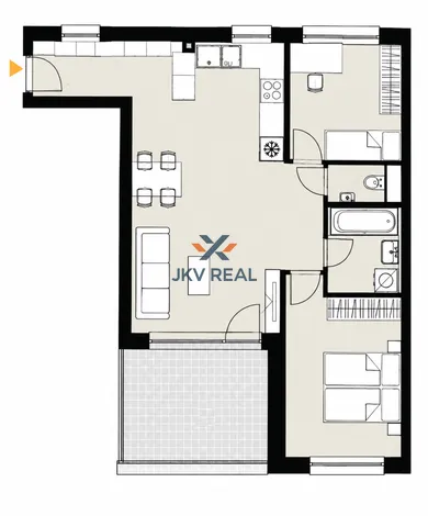 Na predaj 3-izbový byt, 66 m², Bratislava-Rača, Pri Šajbách