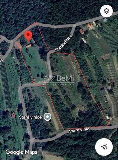 Na predaj pozemok, 50 m², Kozárovce