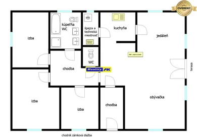 Na predaj 4-izbový dom, 110 m², Martin