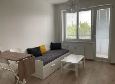 Apartments for rent, 1-room in Bratislava-Rača · €650